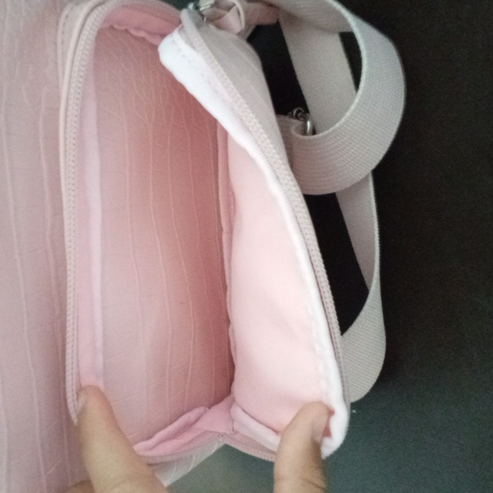 Pink mini backpack